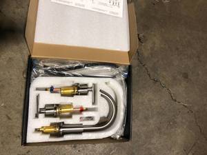 Boyel Living Basin Faucet Brushed Nickel Customer Returns See Pictures