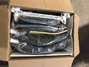 Black Dining Chairs   Customer Returns See Pictures