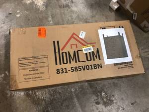 HOMCOM Wooden Finish 6-Drawer Chest of Drawers (26 in W. X 35 in H.) Customer Returns See Pictures