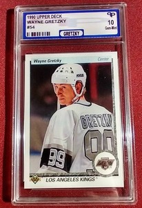 lot 109 image: 1990 Upper Deck Wayne Gretzky Card - Parish Products 10