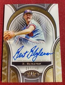 lot 26 image: 2023 Topps Certified Bert Blyleven Autograph Card - #d149