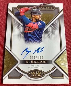 lot 41 image: 2023 Topps Tier One Byron Buxton Autograph Card - #d199