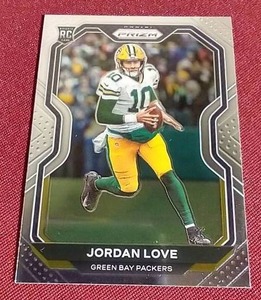 lot 47 image: 2020 Prizm Jordan Love Rookie Card