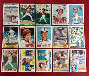 lot 120 image: (15) Jim Palmer Cards