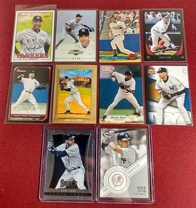 lot 147 image: (10) Derek Jeter Cards