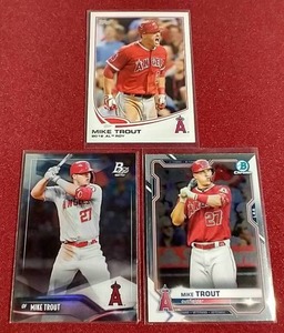 lot 155 image: (3) Mike Trout Cards - Includes Early 2013 Card