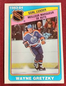 lot 168 image: 1984-85 O-Pee-Chee Wayne Gretzky Card