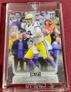 lot 173 image: 2020 Leaf Draft Joe Burrow Rookie Card