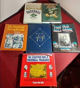lot 179 image: (6) Baseball History Books