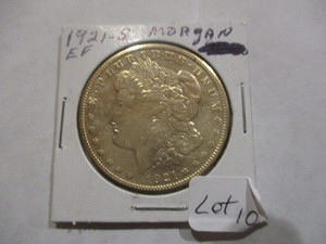 1921-S Extra Fine Morgan Silver Dollar