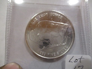 1 oz Silver Buffalo Round