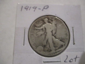 1919 Walking Liberty Half Dollar