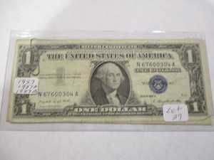 1957, 1957A,1957B #1 Silver Certicates