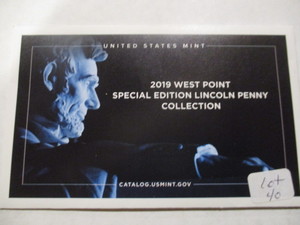 2019-W West Point Special Edition Lincoln Penny- Still in original packaging