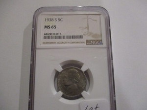 1938-S NGC MS65 Jefferson Nickel