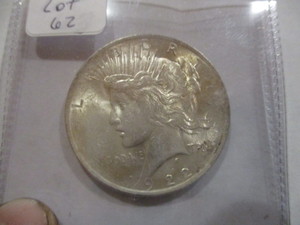 1922 Silver Peace Dollar