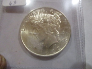 1923 Silver Peace Dollar