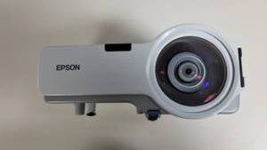 lot 3 image: Epson PowerLite 410W Projector  WXGA Conference Room Projector