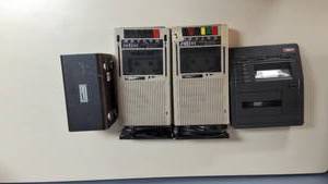 lot 29 image: Vintage   (2) Audio Recorders, (1)  Standard Cassette Transcriber & (1)  Dual Drive Bay solution