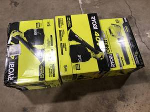 Lot of Assorted Lawn Care Items Various Models and Conditions  Customer Returns See Pictures