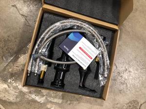 KOHLER Simplice 2-Handle Shower Faucet Trim Kit in Matte Black (Valve Not Included)  Customer Returns See Pictures