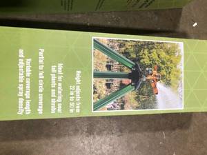 Lot of 2 Impact Sprinkler with Tripod Base  Customer Returns See Pictures