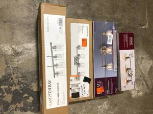 lot 11 image: Lot of Assorted Lighting Various Models and Conditions   Customer Returns See Pictures