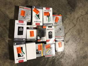 lot 25 image: Lot of Assorted Digital Door Locks and Door Handles Various Models and Conditions  Customer Returns See Pictures
