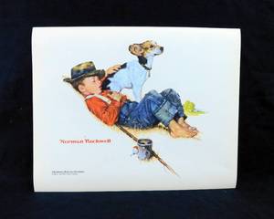 lot 105 image: Lot of 100 Norman Rockwells Adventures Between Adventures Prints