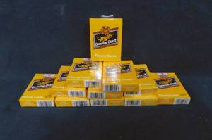 lot 106 image: Lot of 11 Miller Genuine Draft Playing Card Decks