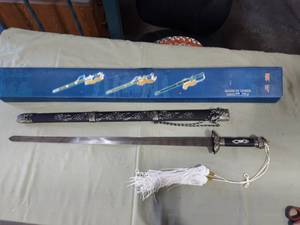 lot 12 image: 37 Sword With Scabbard & Box