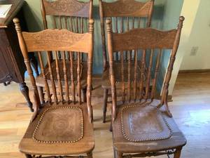 AntiqueVintage Kitchen Chairs
