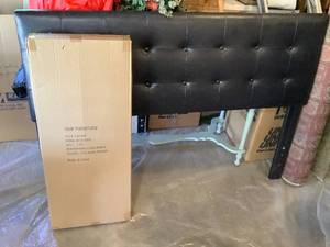 Full Size Head Board & Bench