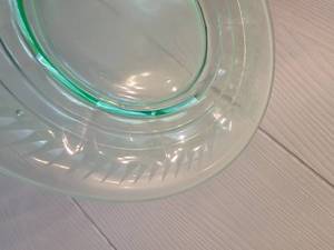 lot 145 image: Green Depression Glass Group