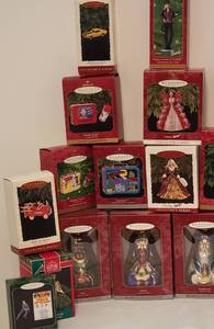 lot 82A image: Hallmark Christmas Ornaments Collection