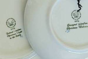 lot 153 image: B&G Denmark Christmas Plate Collection  17