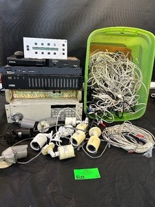 Security cameras and assorted AV Equipment