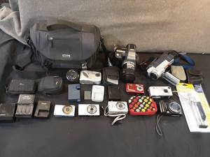 Cameras, cases and accessories