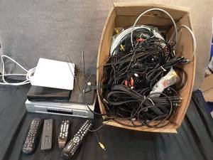 DVD players, remotes and AV cables