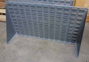 lot 13 image: 2 table top bin hangers 36x20