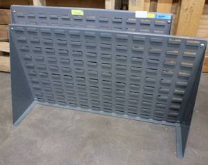 lot 14 image: 2 table top bin hangers 28x20