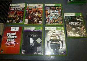 lot 46 image: 7 XBOX 360 games - Grand Theft Auto, Call of Duty