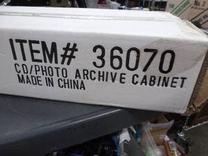 lot 63 image: New photo archive cabinet