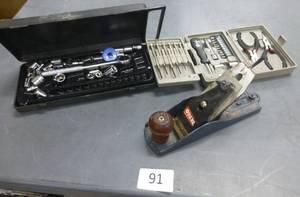 lot 91 image: socket set, tool kit, shaper