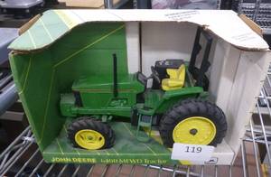 lot 119 image: John Deere 6400 toy tractor, 116 scale Ertl die cast