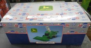 lot 120 image: John Deere combine bank (faded paint)
