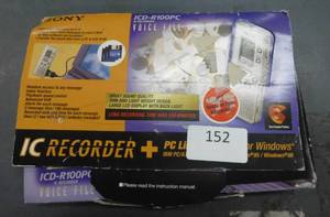lot 152 image: Sony voice recorder