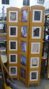 lot 201 image: photo divider panel 5.5ft tall x 33 in wide