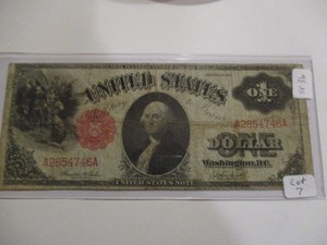 Series of 1917 $1 United States Legal Tender