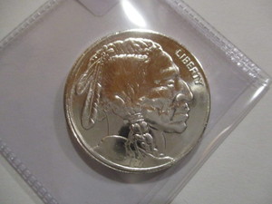1 oz Silver Buffalo Round